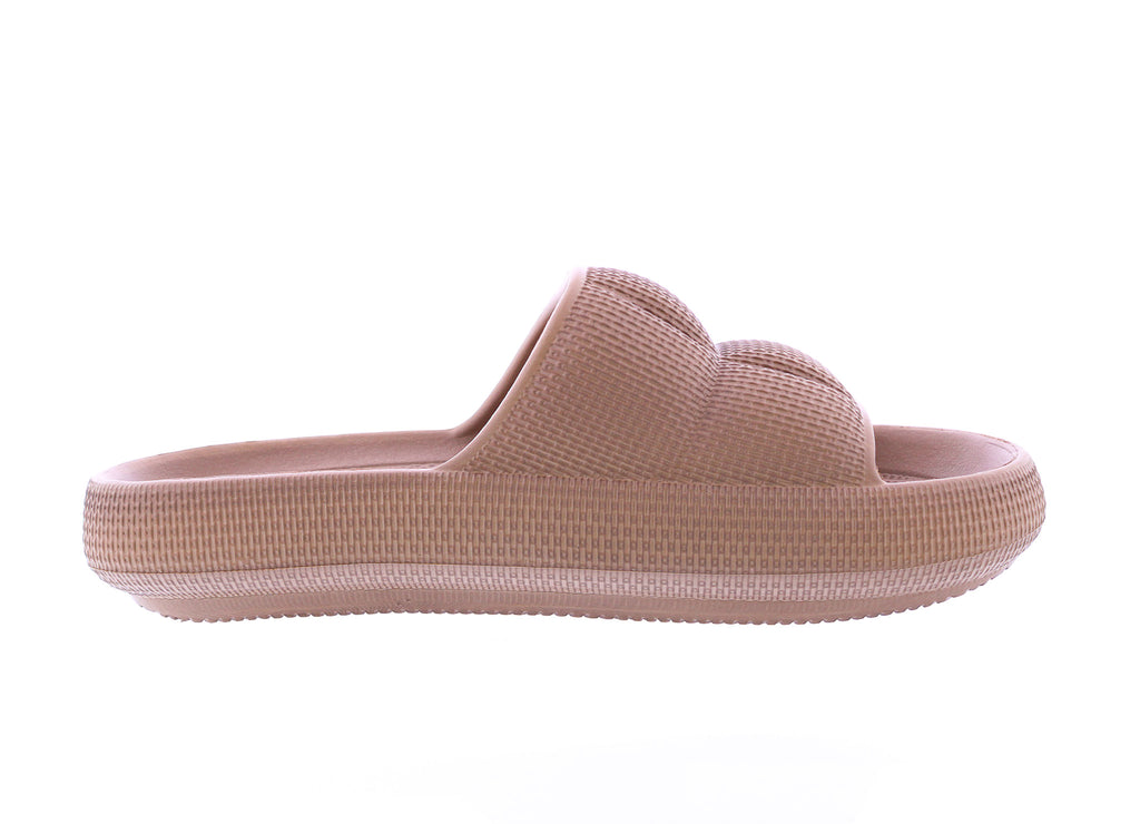 Women Quilted Slide