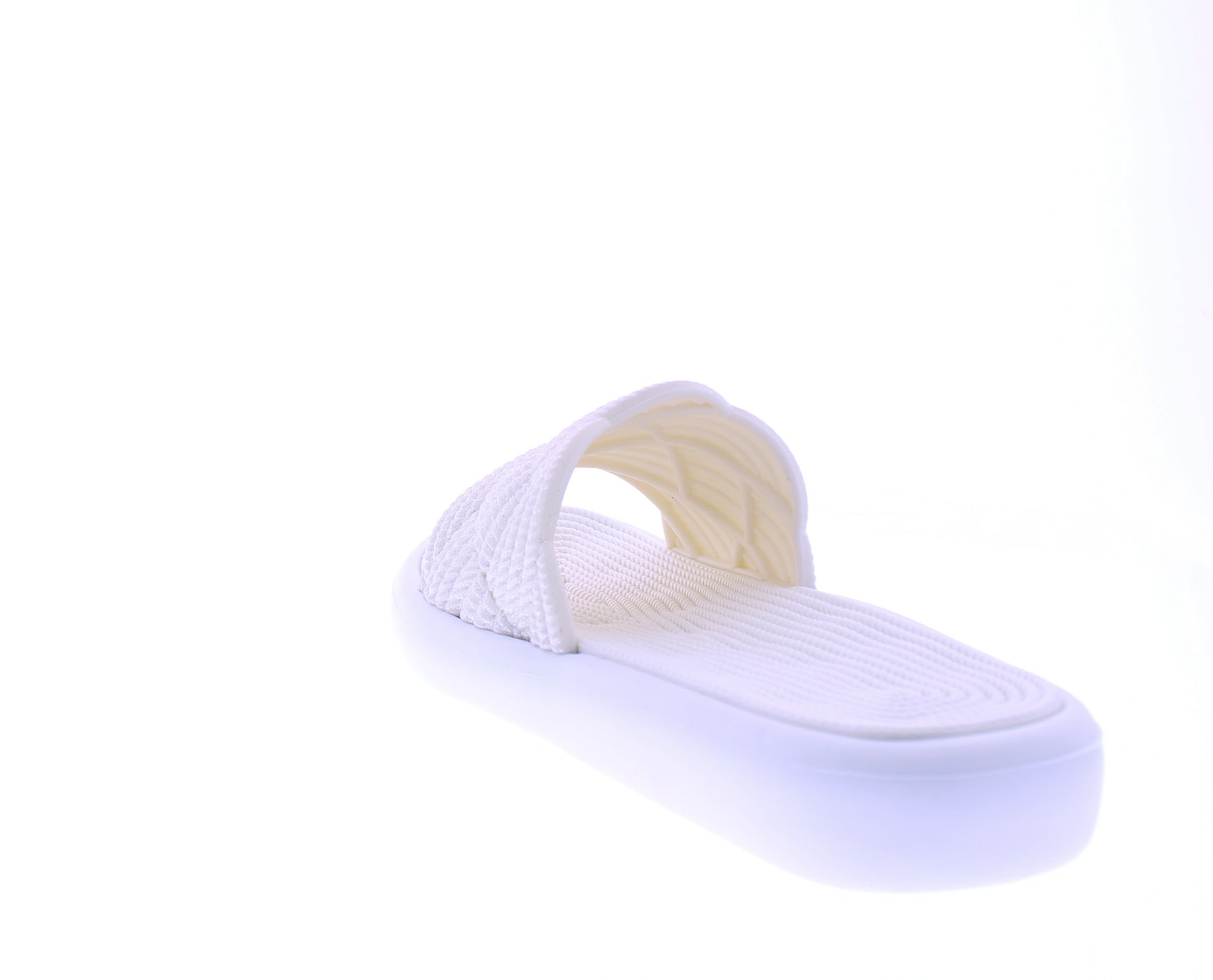 Women Glitter Slip On Flatform