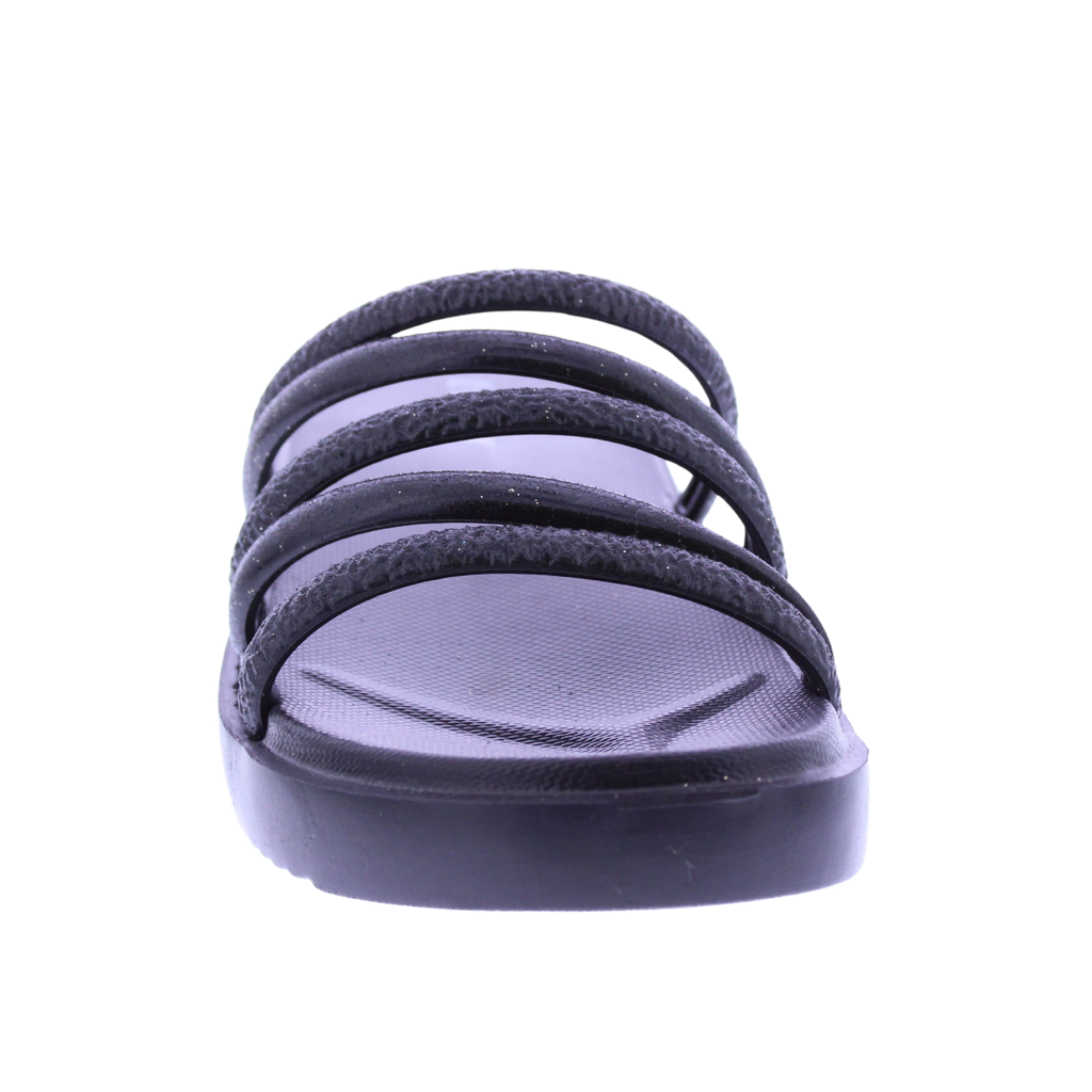 Women Glitter Slip On Flatform