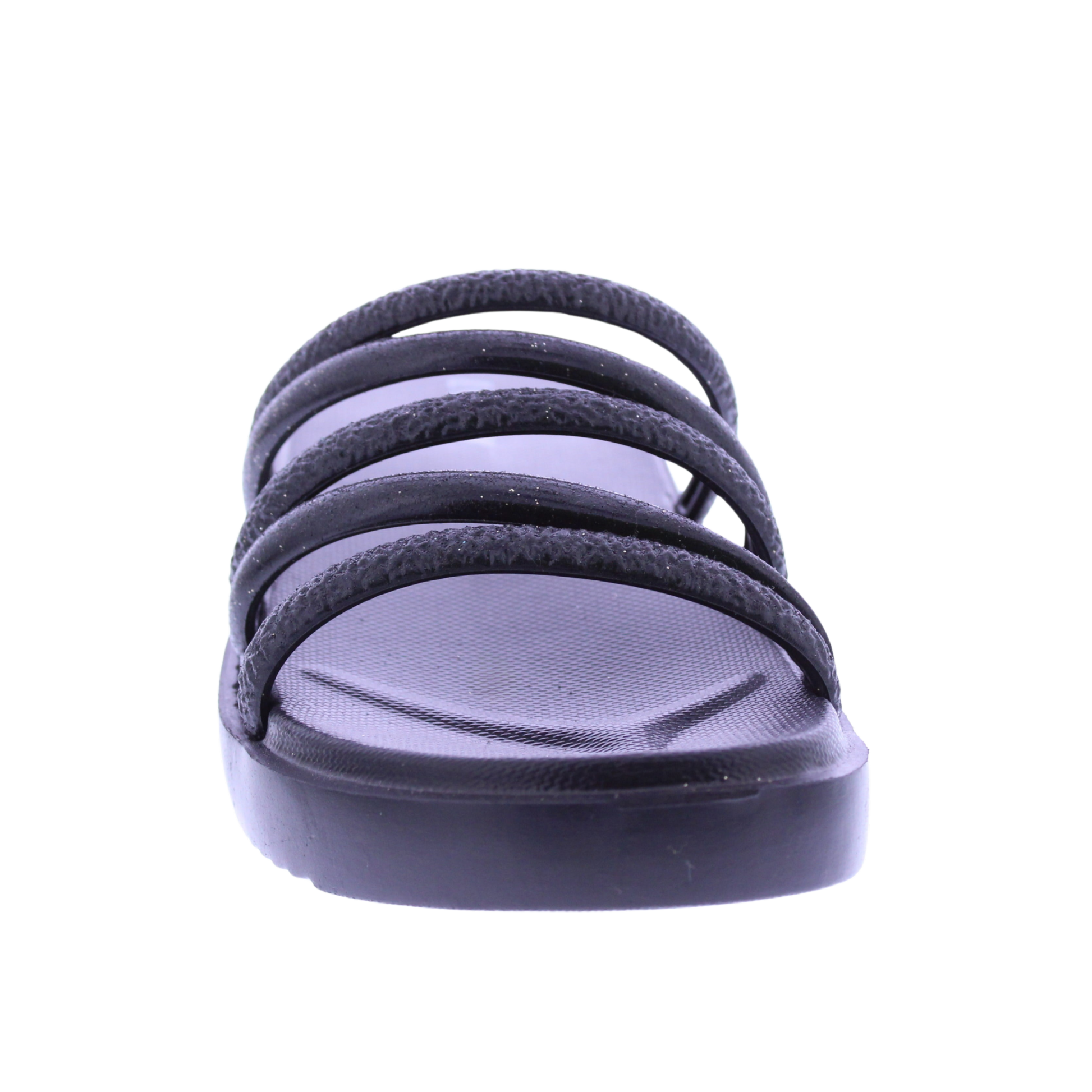 Women Glitter Slip On Flatform