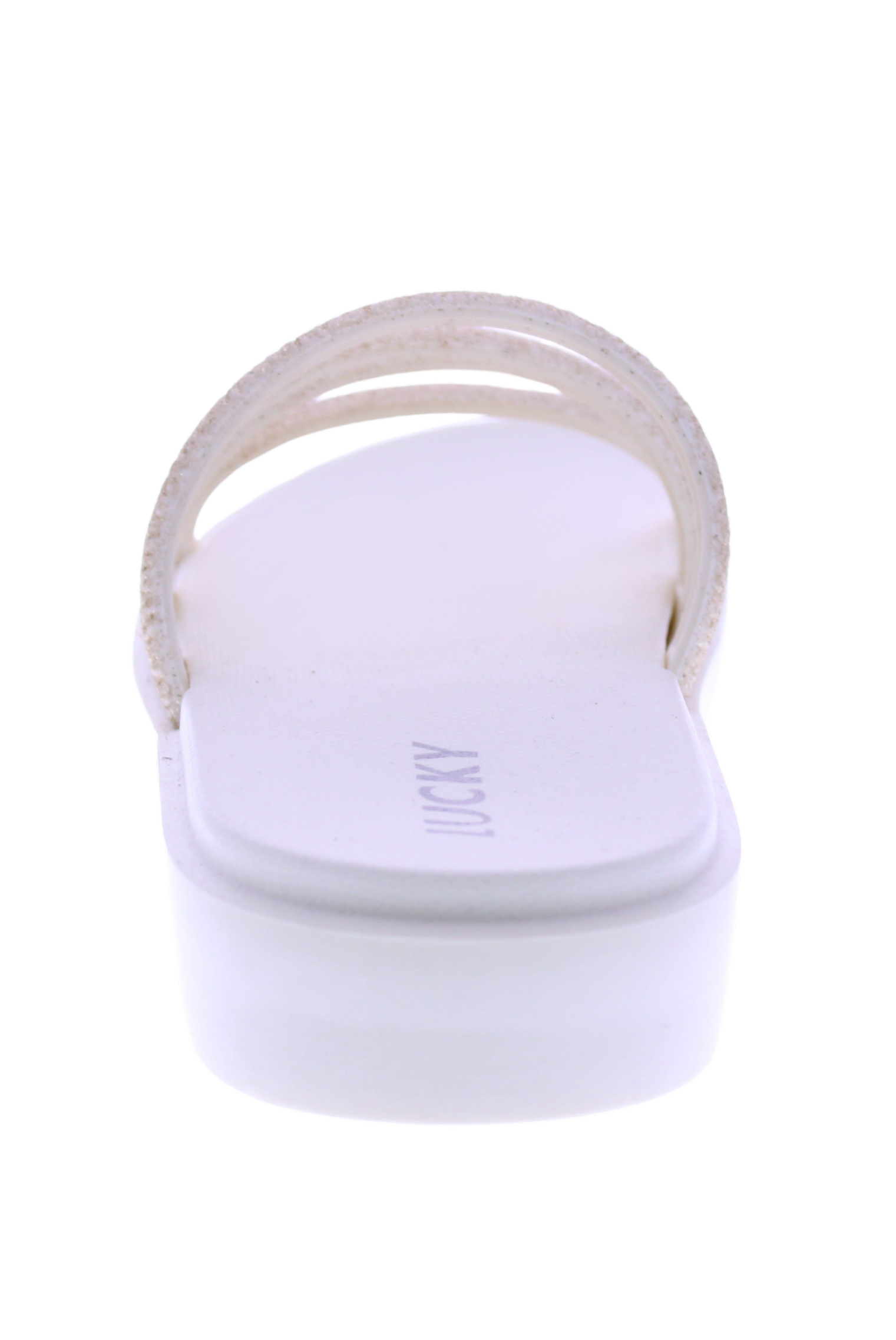 Women Glitter Slip On Flatform