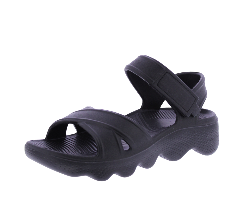 Women One Piece Velcro Sandal