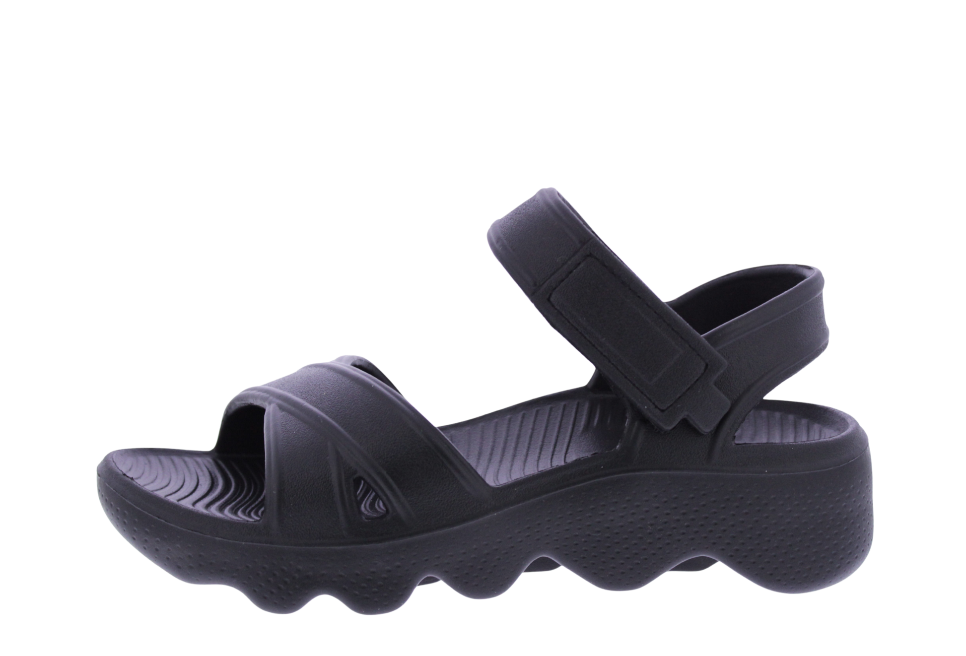 Women One Piece Velcro Sandal