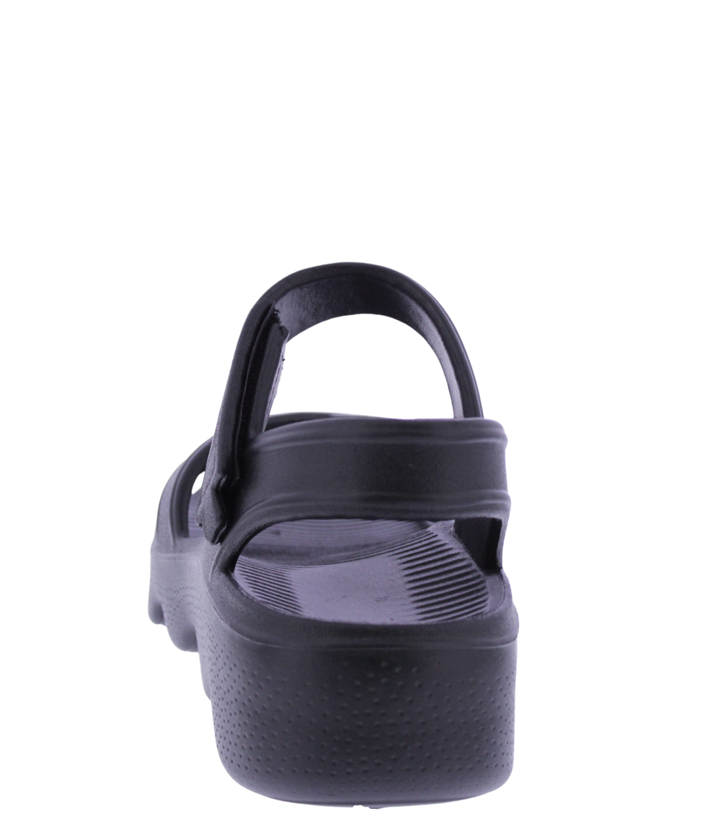 Women One Piece Velcro Sandal