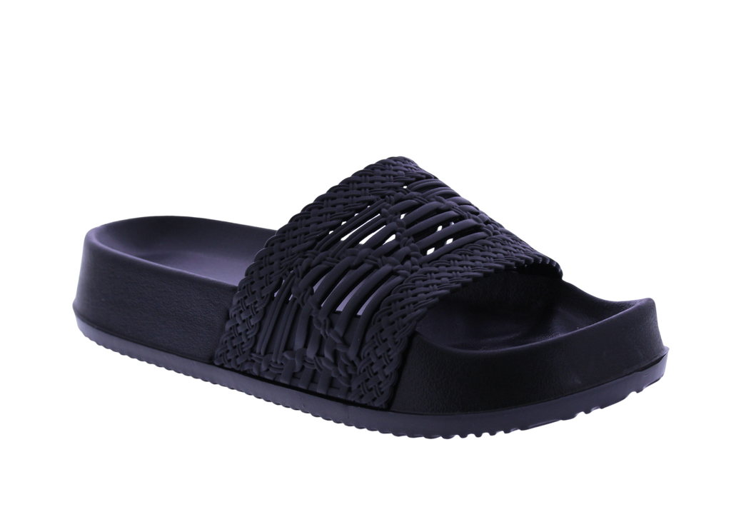 Women Slip on Platform