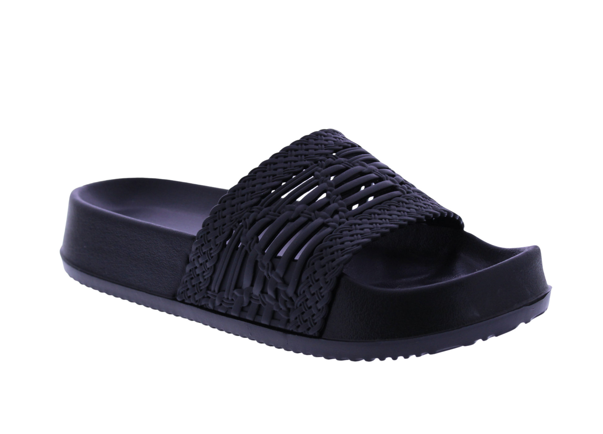 Women Slip on Platform