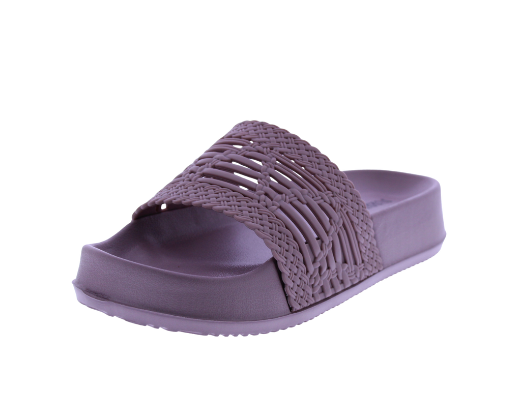 Women Slip on Platform