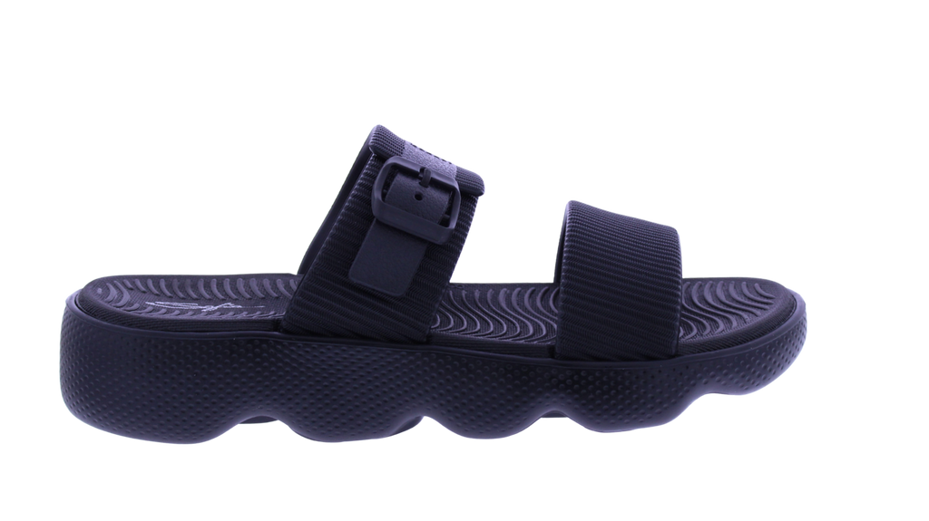 Women Double Strap Slide
