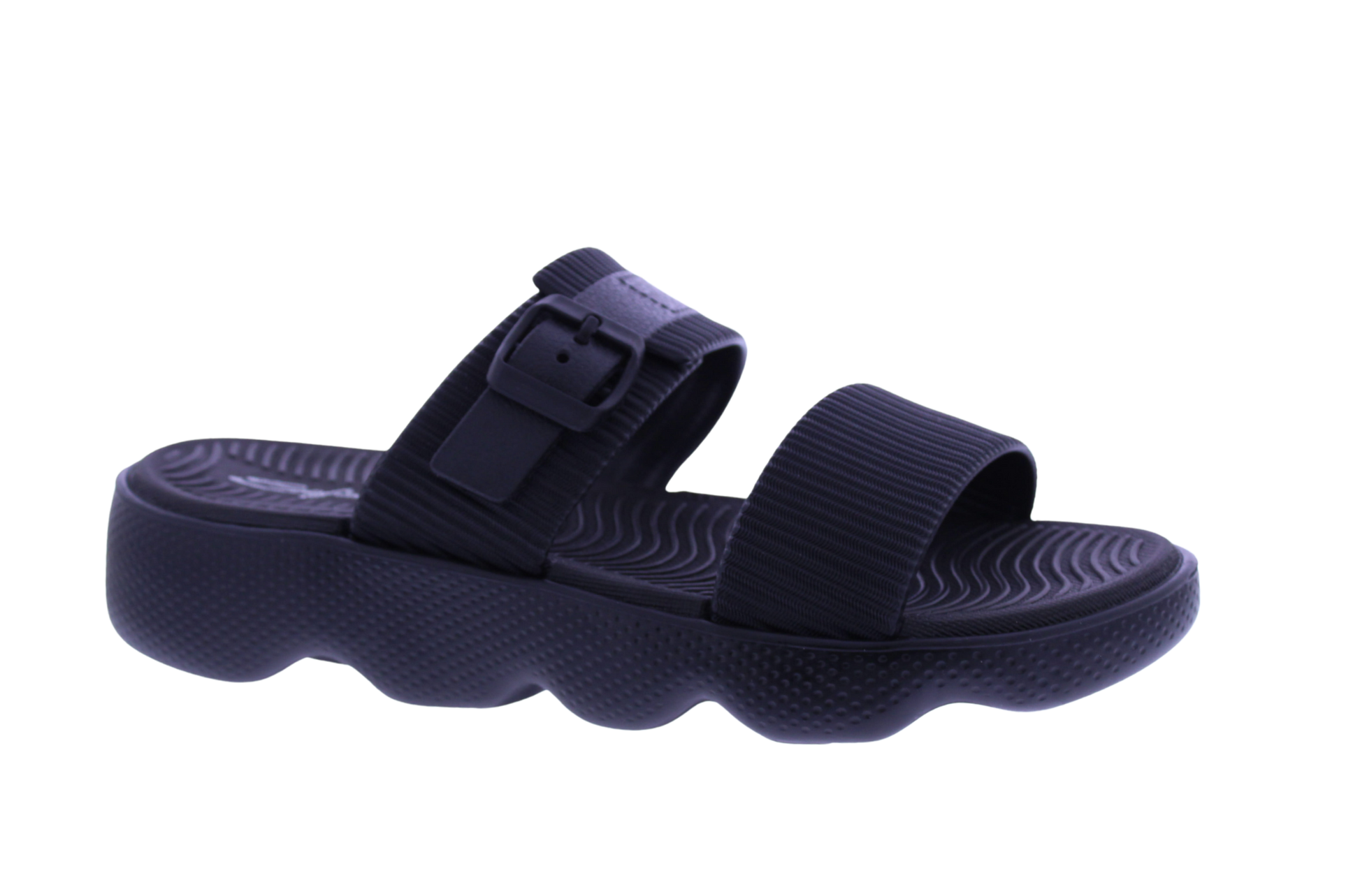 Women Double Strap Slide