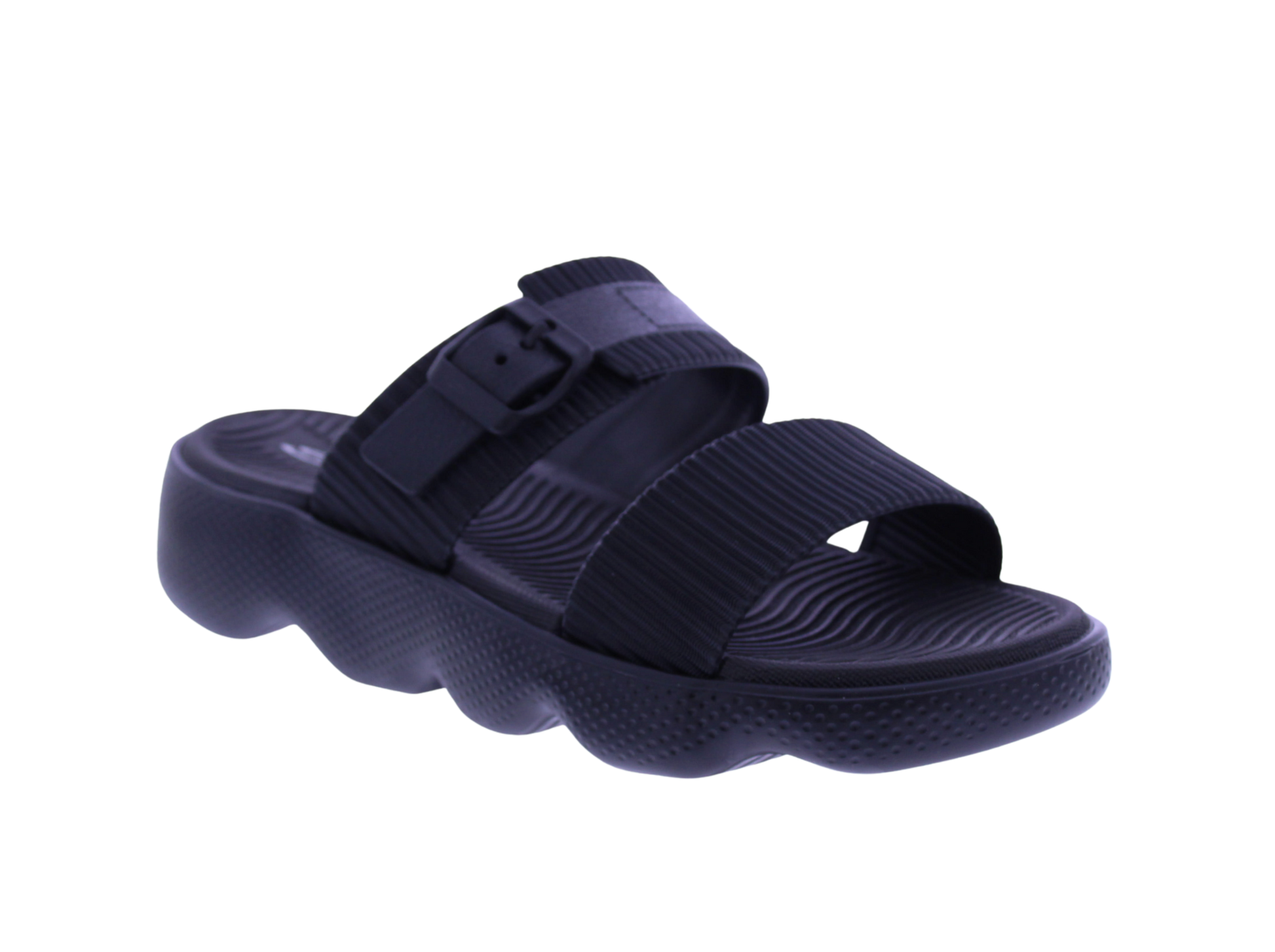 Women Double Strap Slide