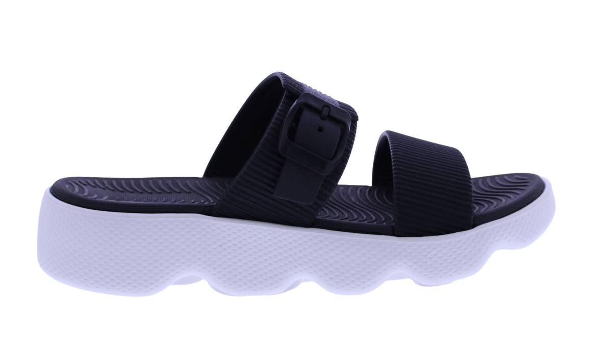 Women's Double Strap Slide