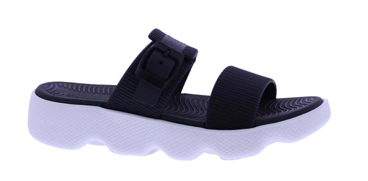 Women's Double Strap Slide