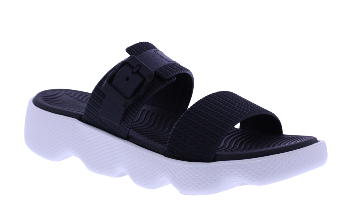 Women's Double Strap Slide