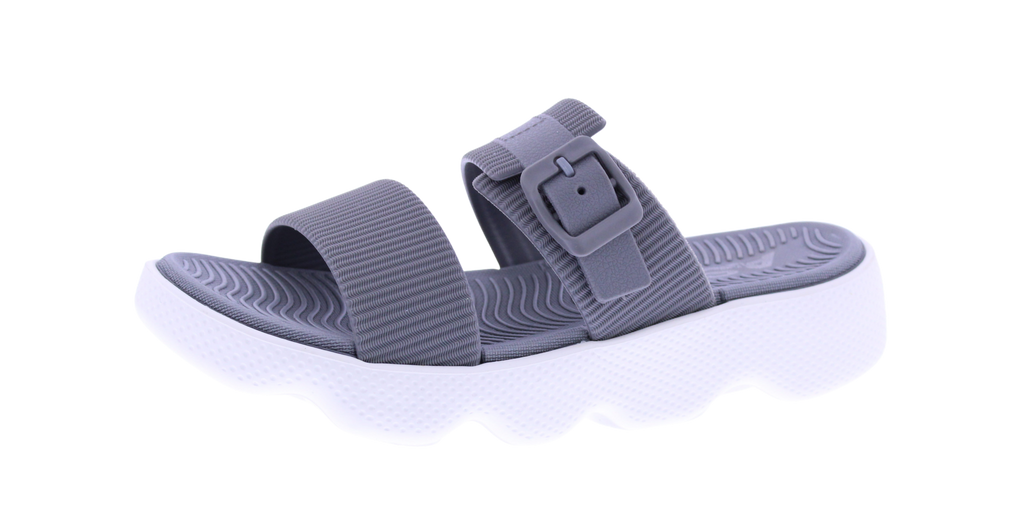 Women Double Strap Slide