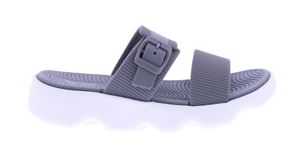 Women Double Strap Slide