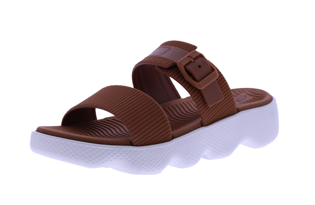 Women's Double Strap Slide