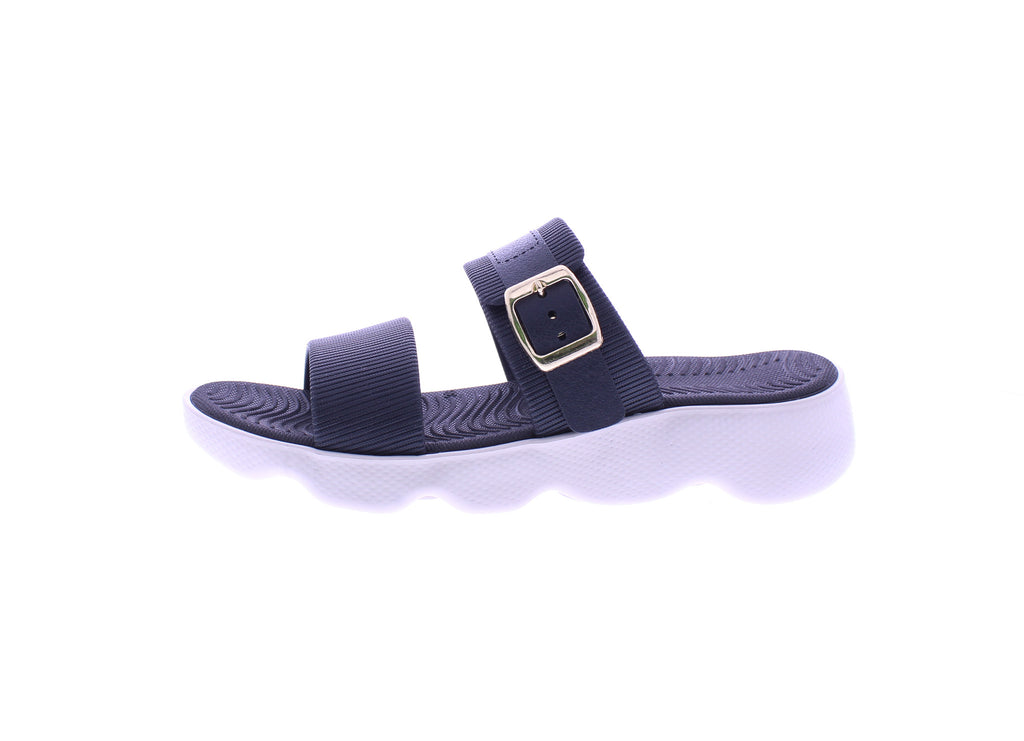 Women Embossed Slide
