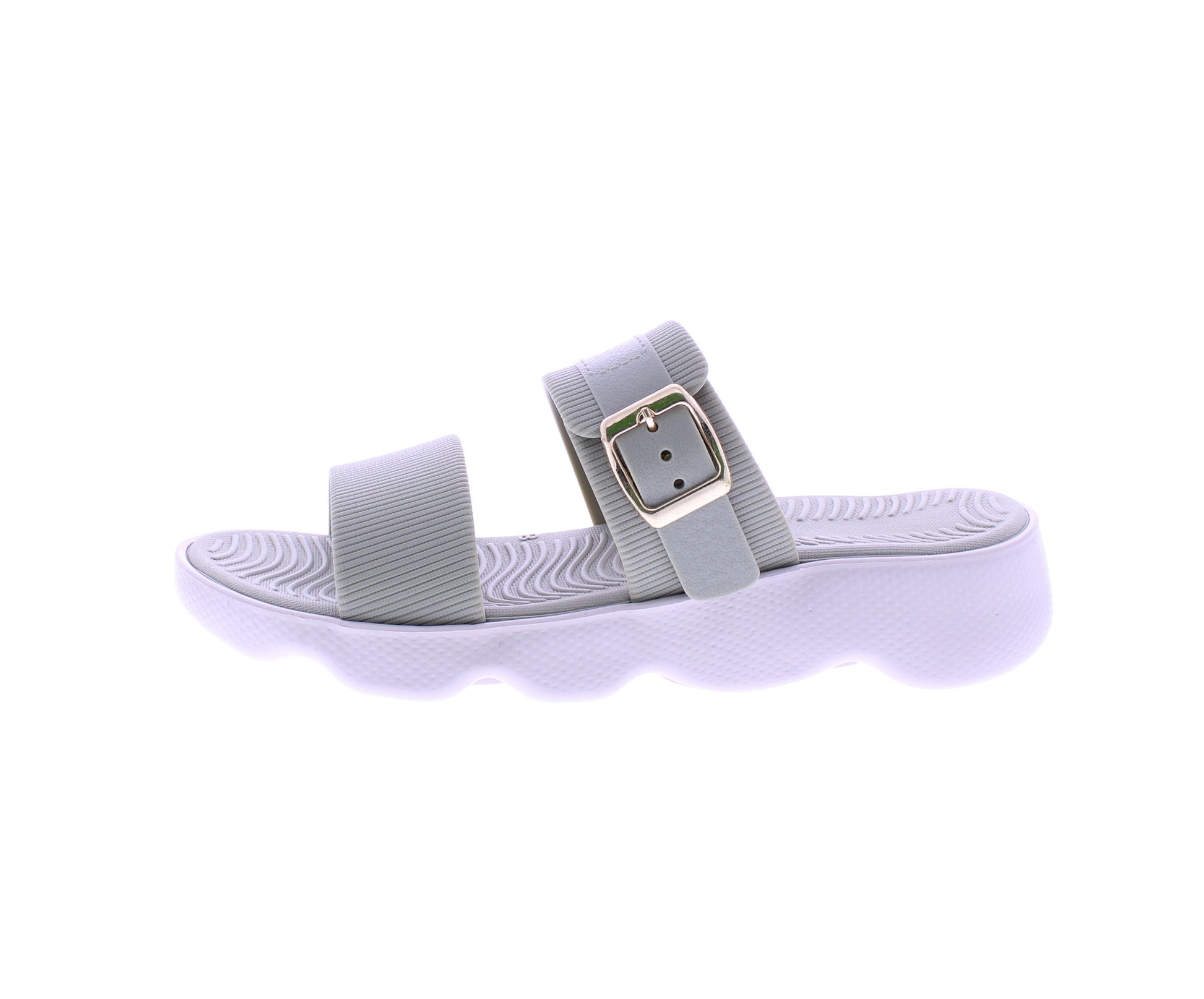 Women Embossed Slide