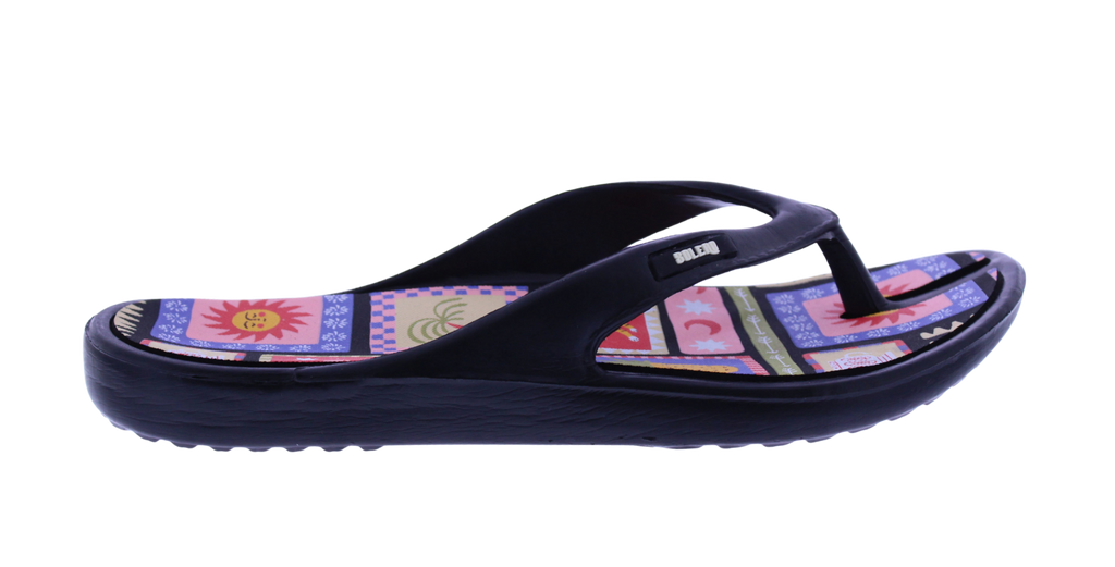 Women Insole Print Flip Flop