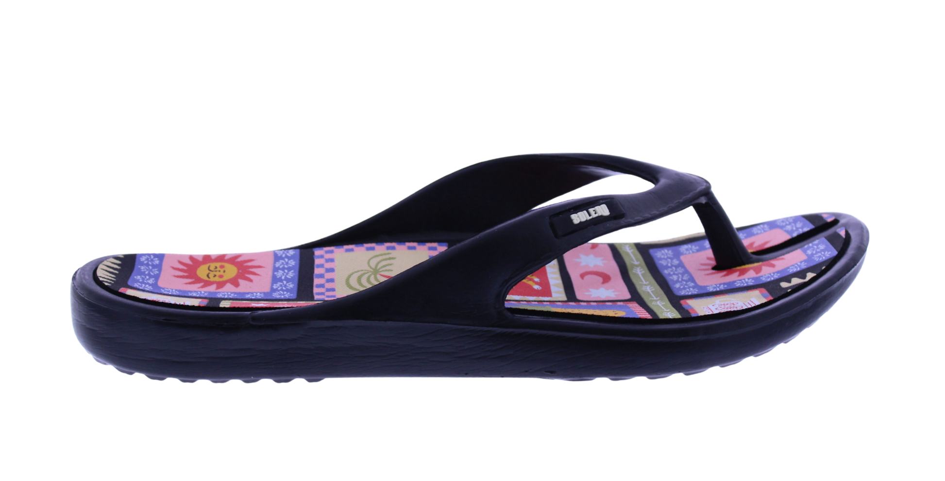 Women Insole Print Flip Flop