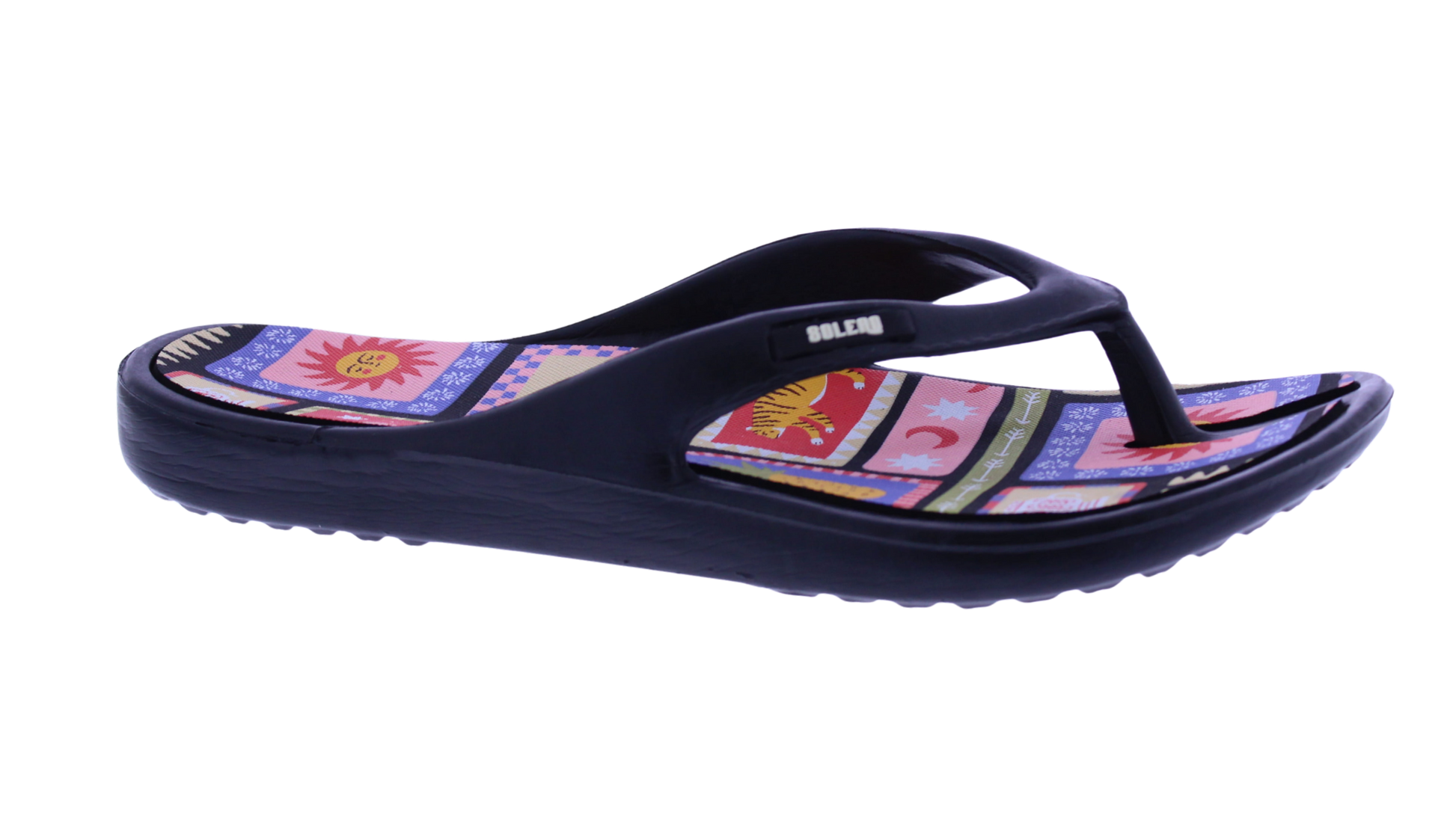 Women Insole Print Flip Flop