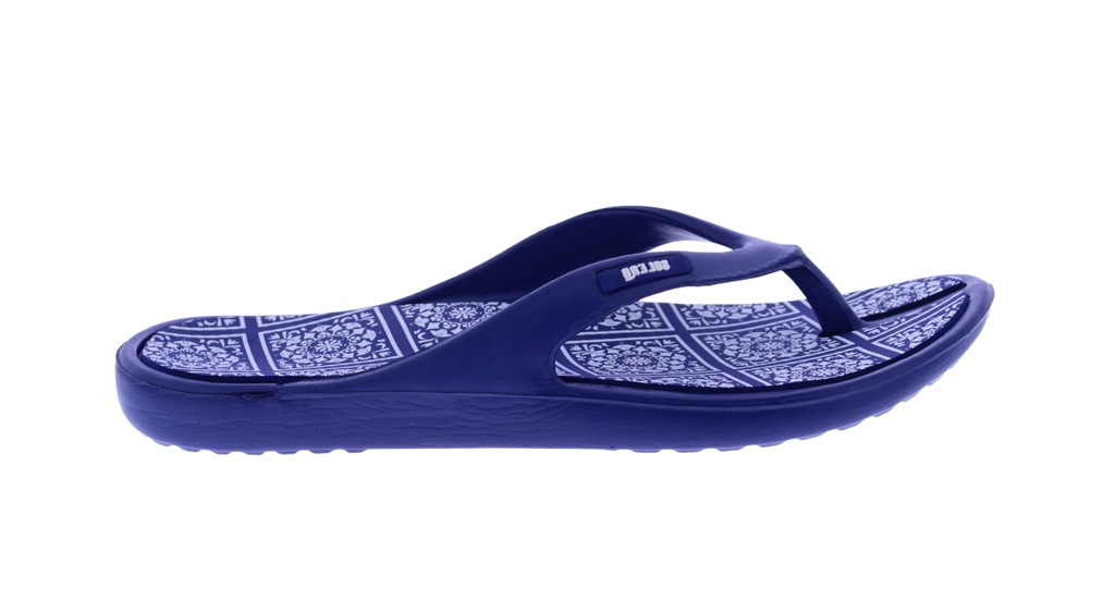 Women Insole Print Flip Flop