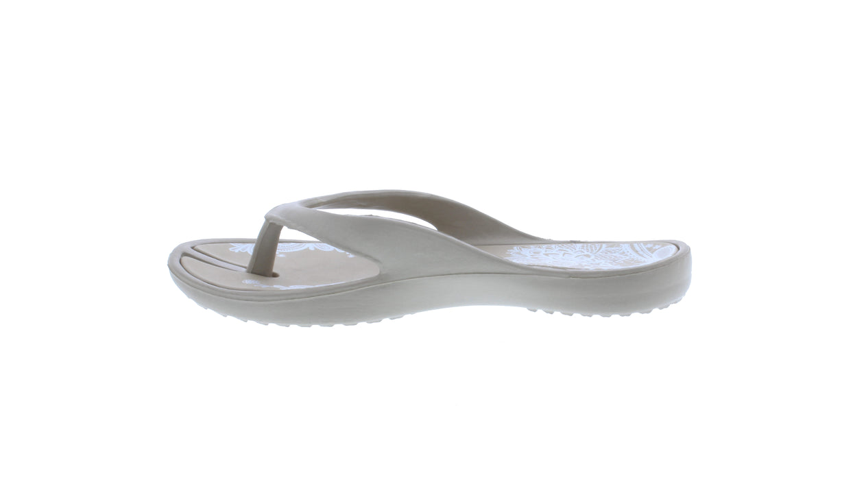 Women Insole Print Flip Flop