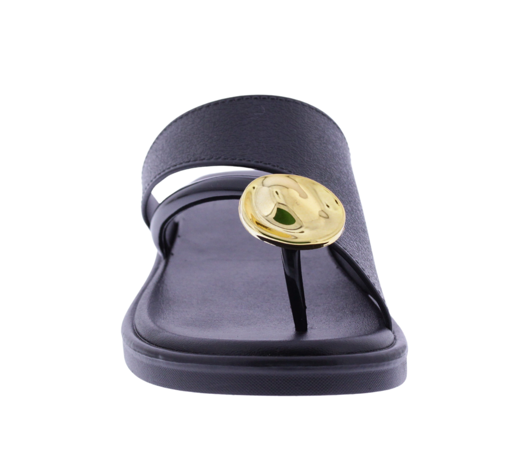 Women Slide with Toe Ring Charm