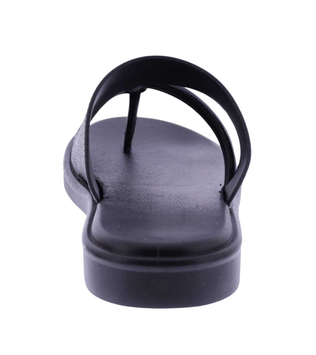 Women Slide with Toe Ring Charm