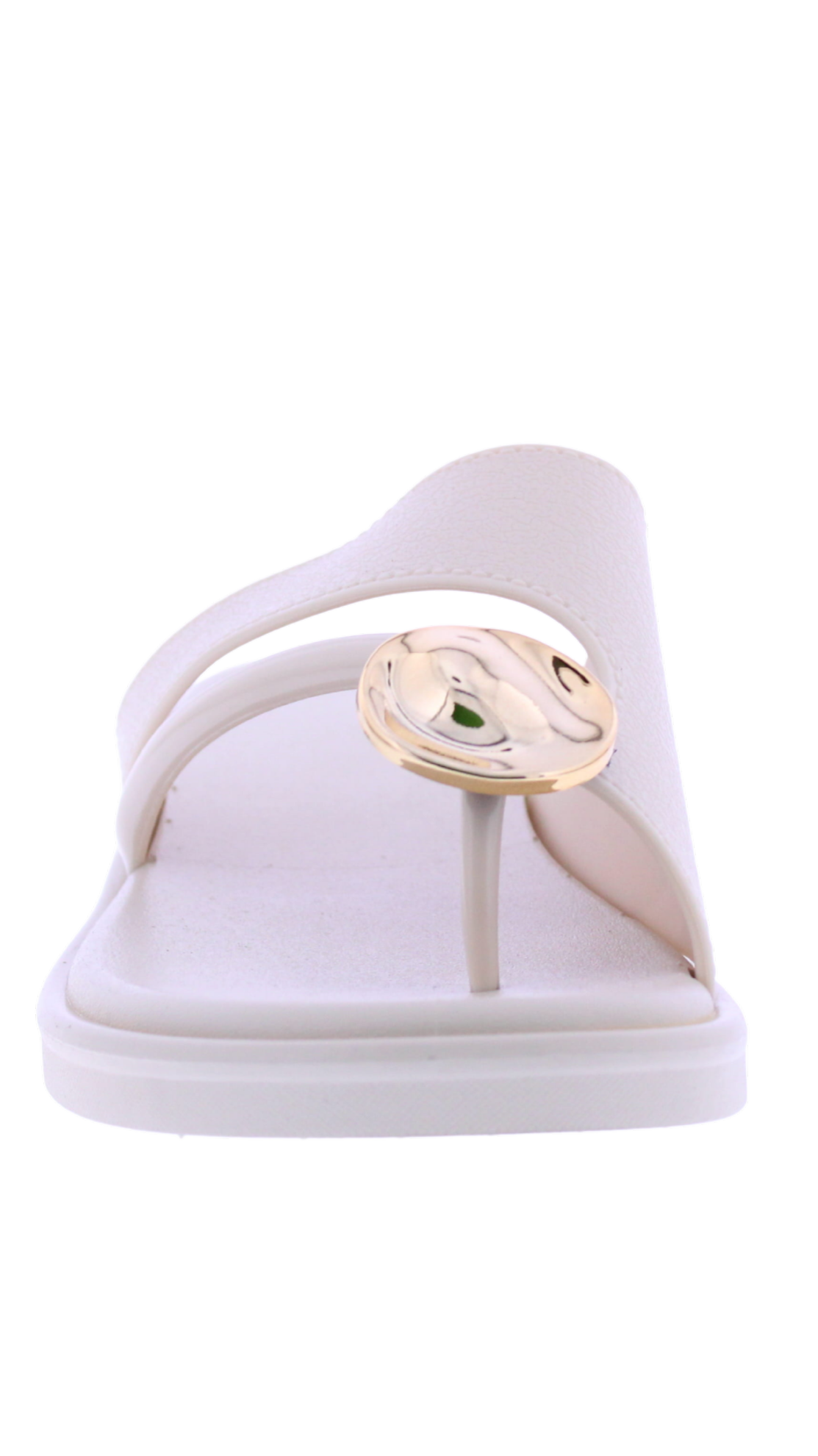 Women Slide with Toe Ring Charm
