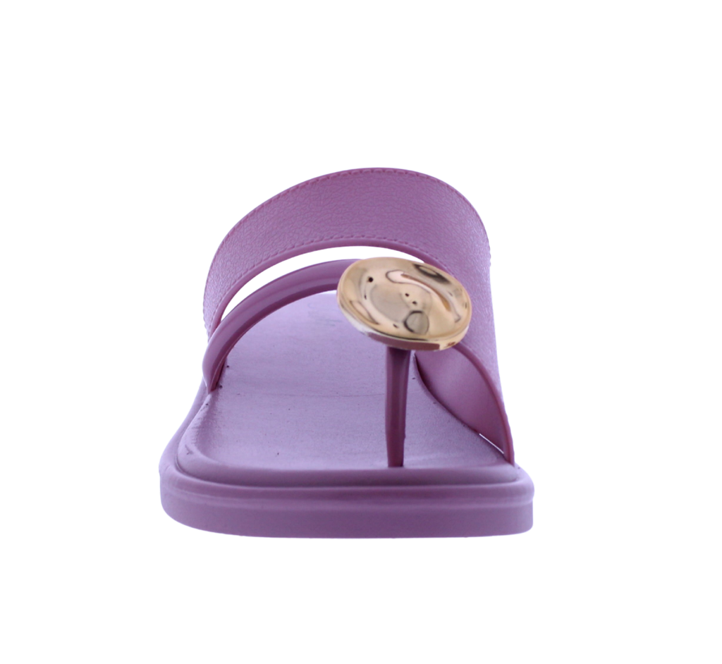 Women Slide with Toe Ring Charm