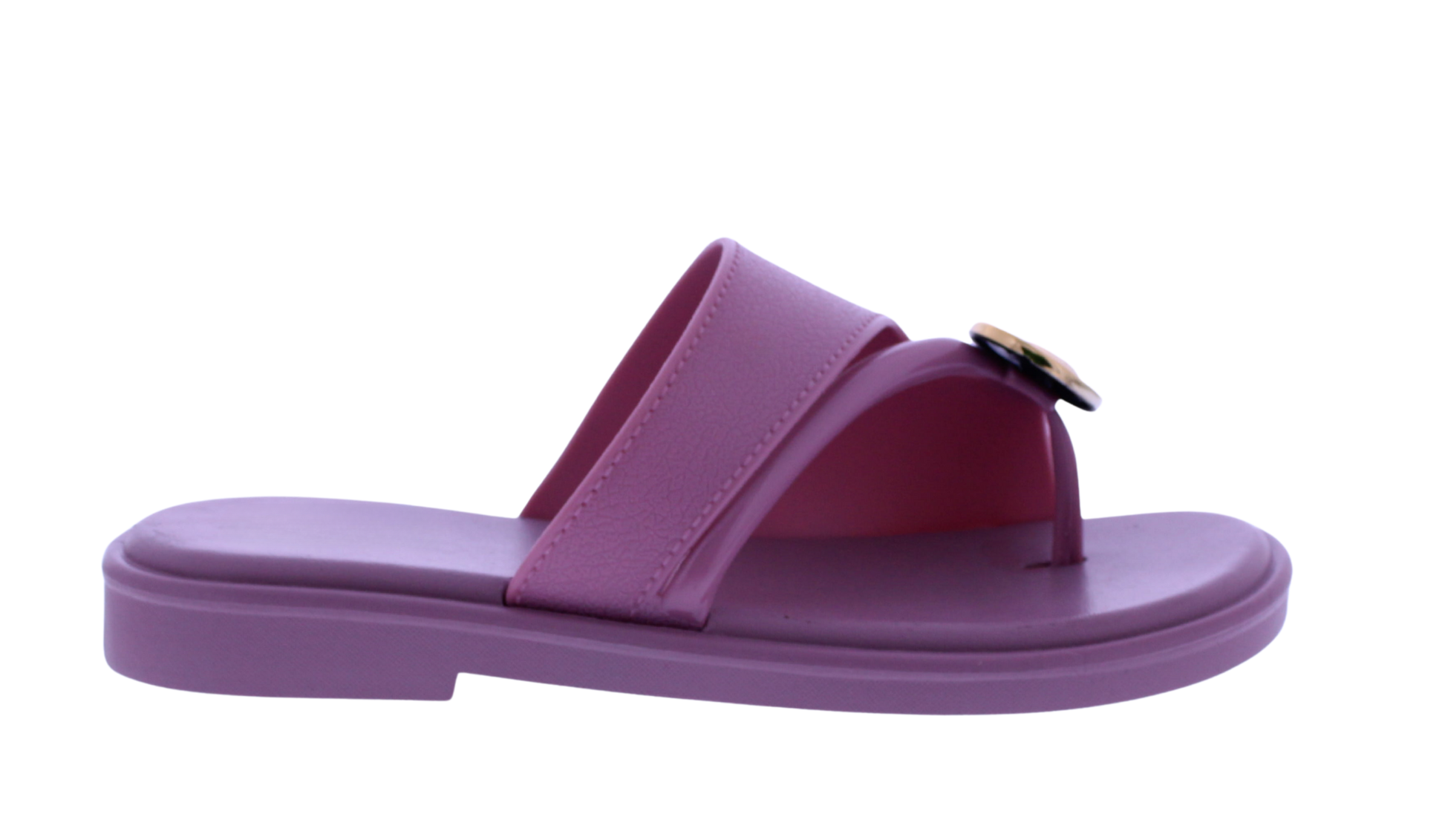 Women Slide with Toe Ring Charm
