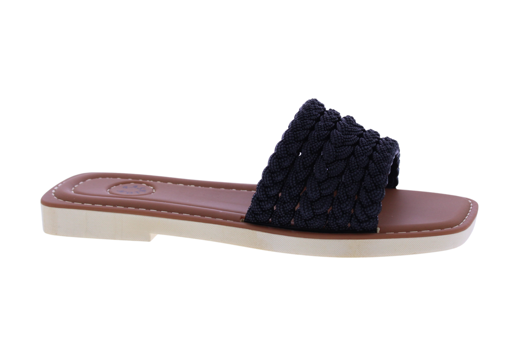 Women Braided Slide
