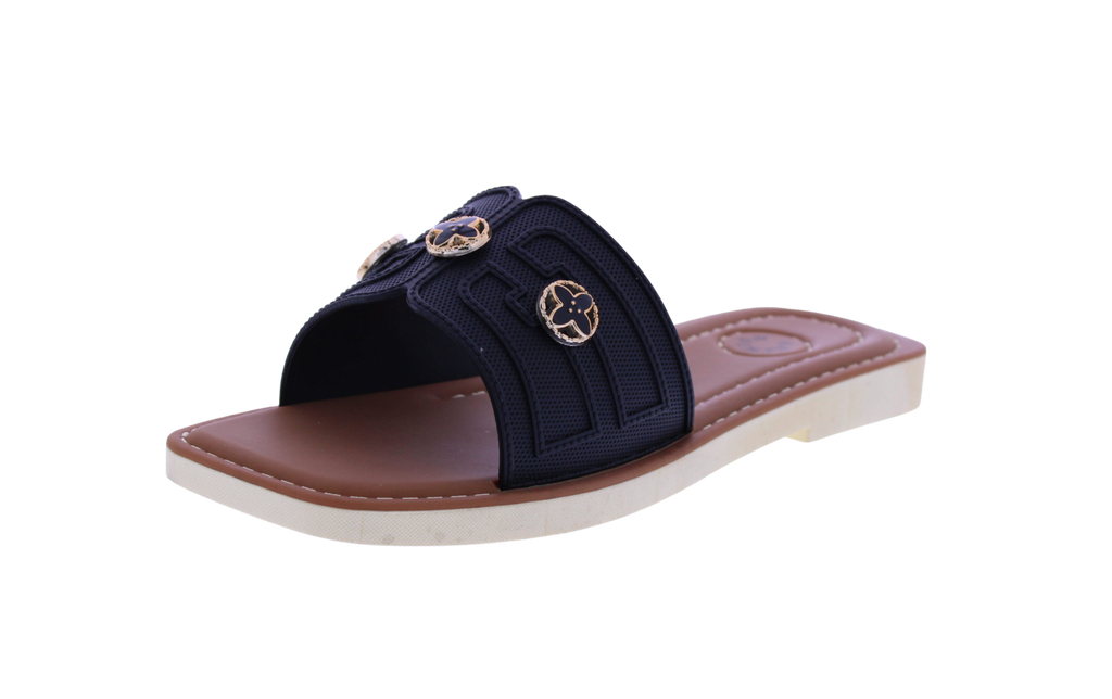 Women Slide with three Charms