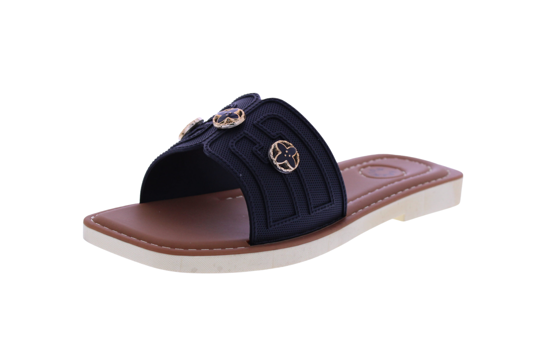 Women Slide with three Charms