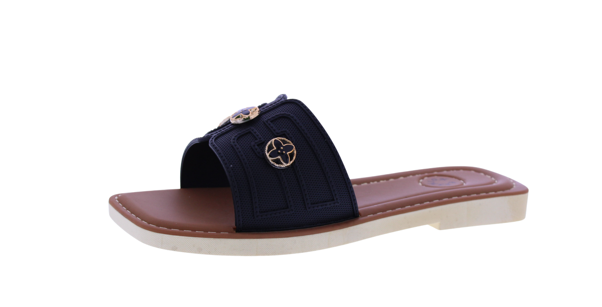 Women Slide with three Charms