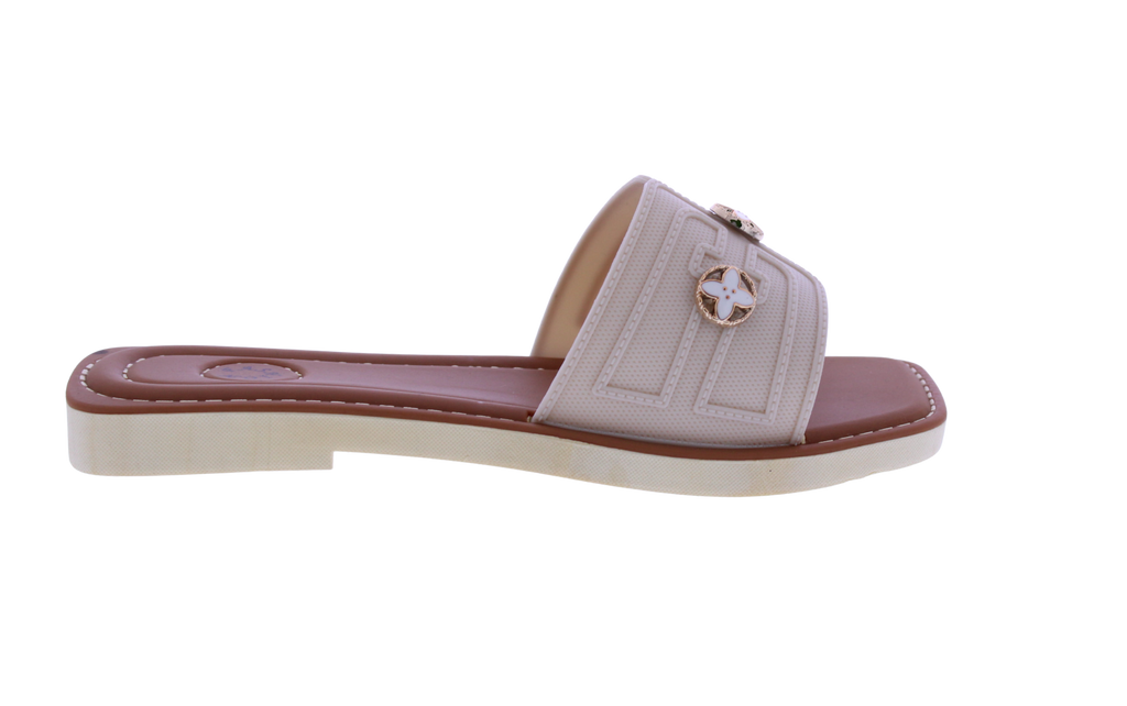 Women Slide with three Charms