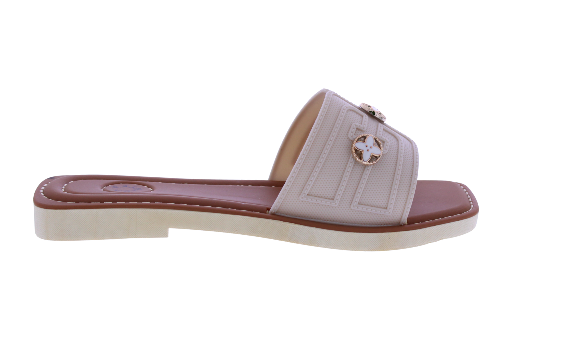 Women Slide with three Charms