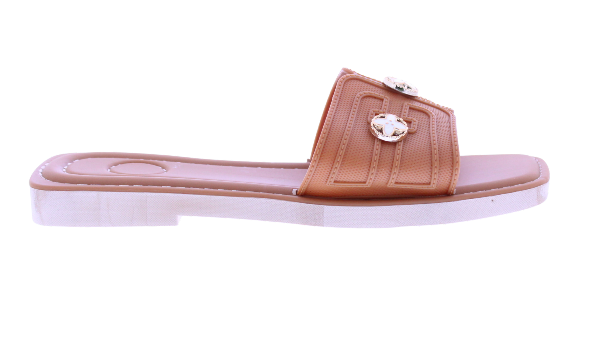 Women Slide with three Charms