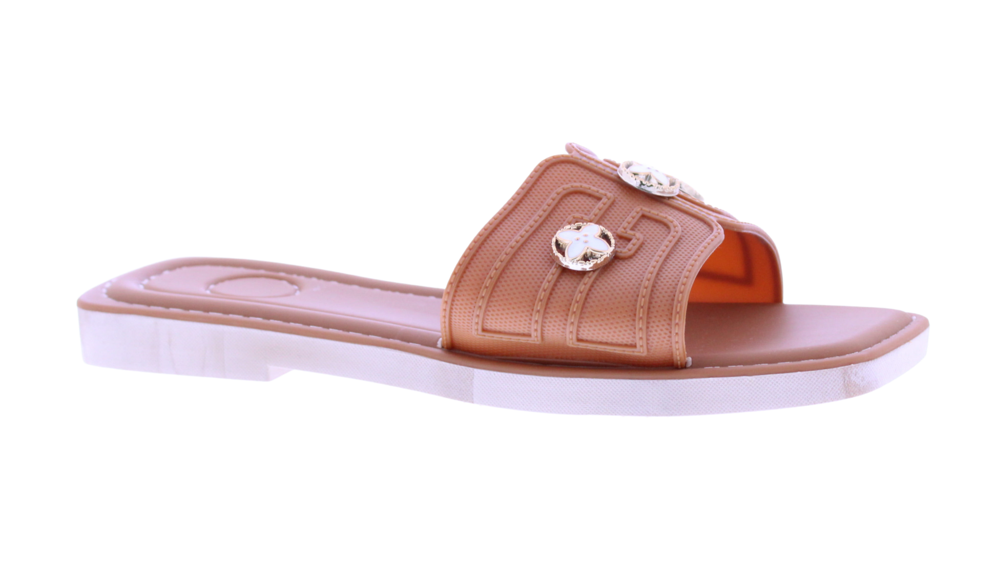 Women Slide with three Charms