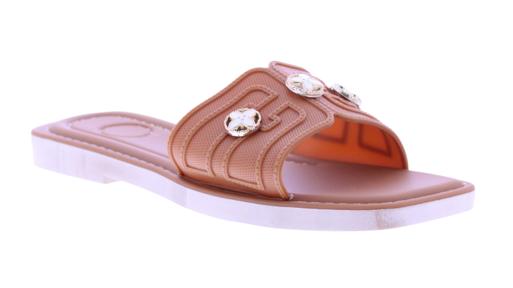 Women Slide with three Charms