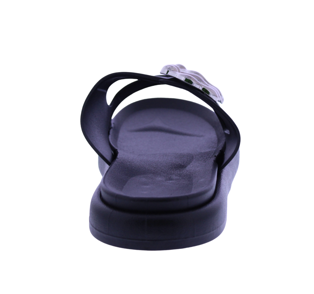 Women Double Buckle Slide