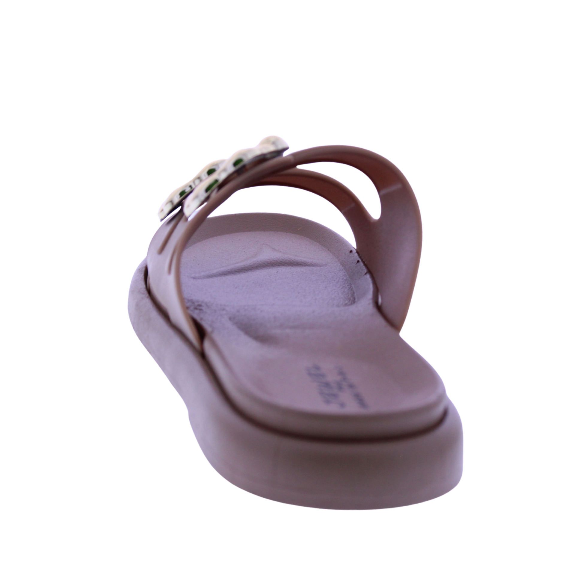 Women Double Buckle Slide