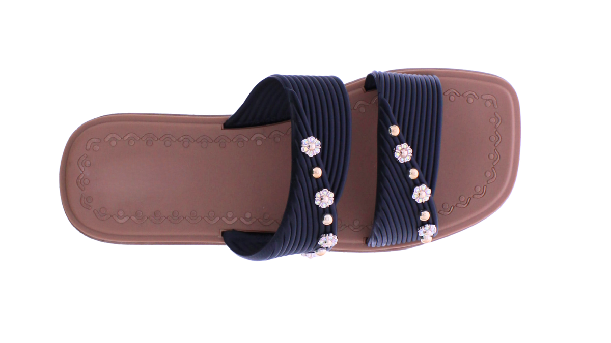 Women’s Embellished Slide Sandals