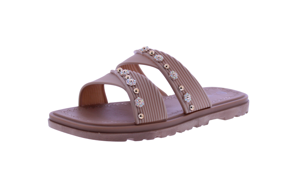 Women’s Embellished Slide Sandals