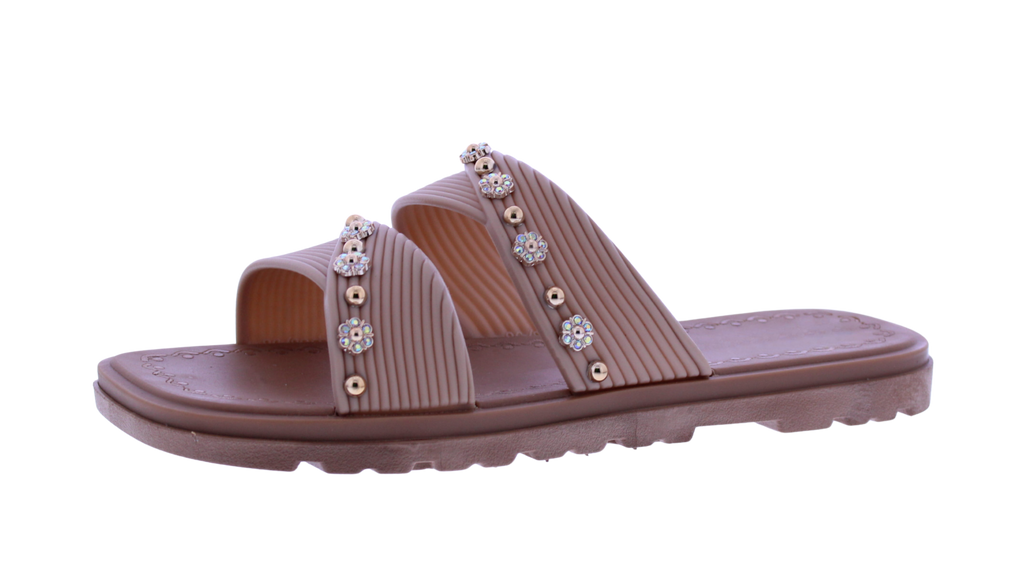 Women’s Embellished Slide Sandals