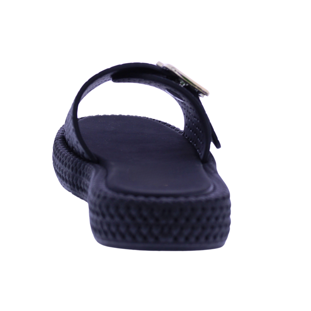Women’s Woven Buckle Slide Sandals
