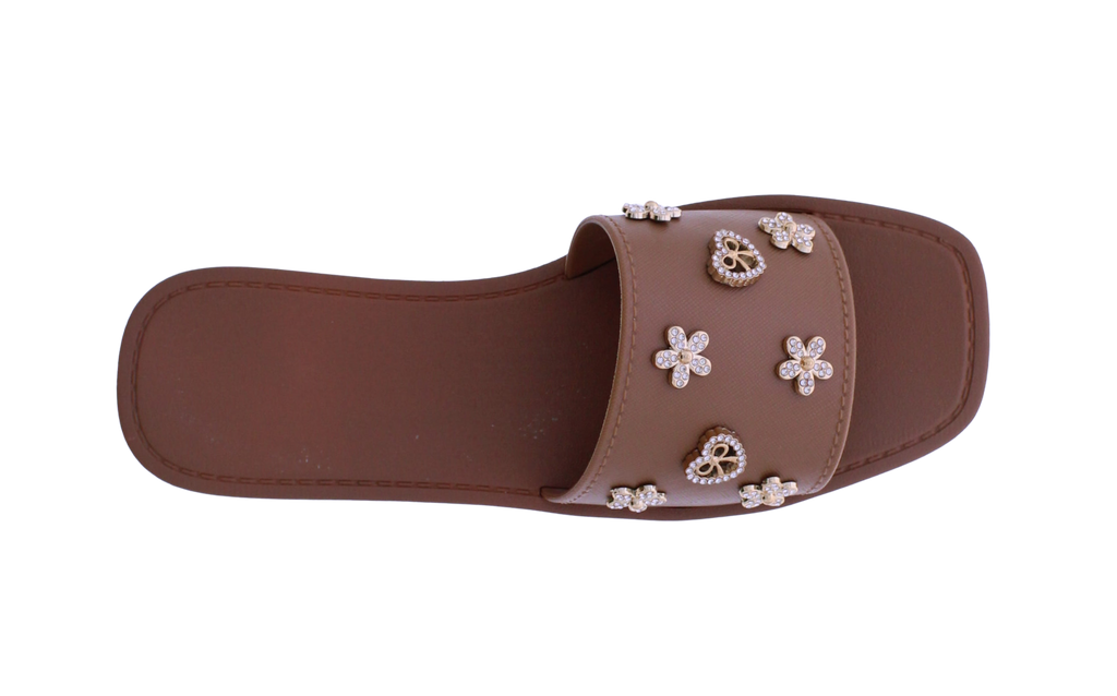 Women's Charm Embellished Slip-on