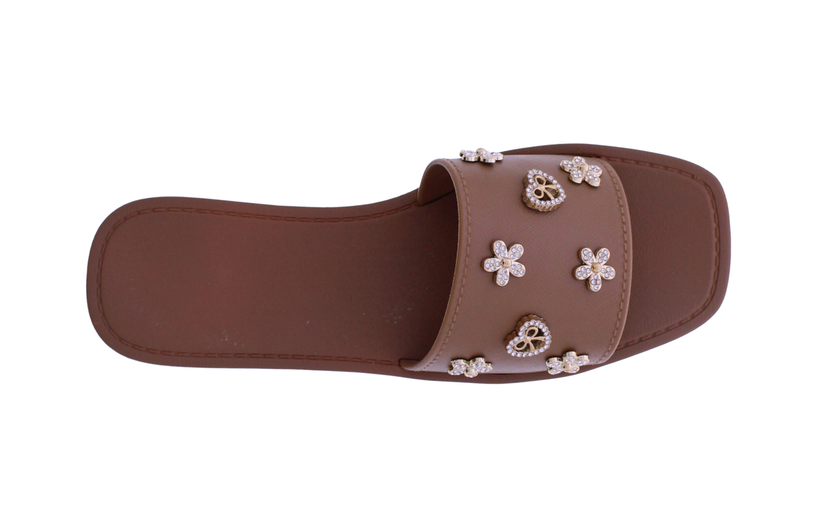 Women's Charm Embellished Slip-on