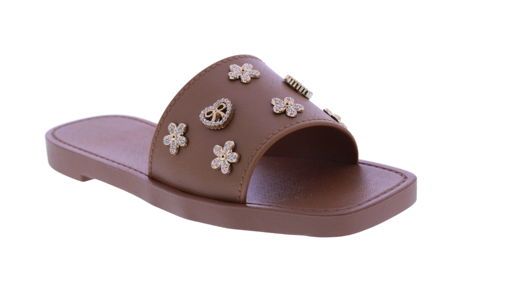 Women's Charm Embellished Slip-on